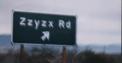 Zzyzx Rd